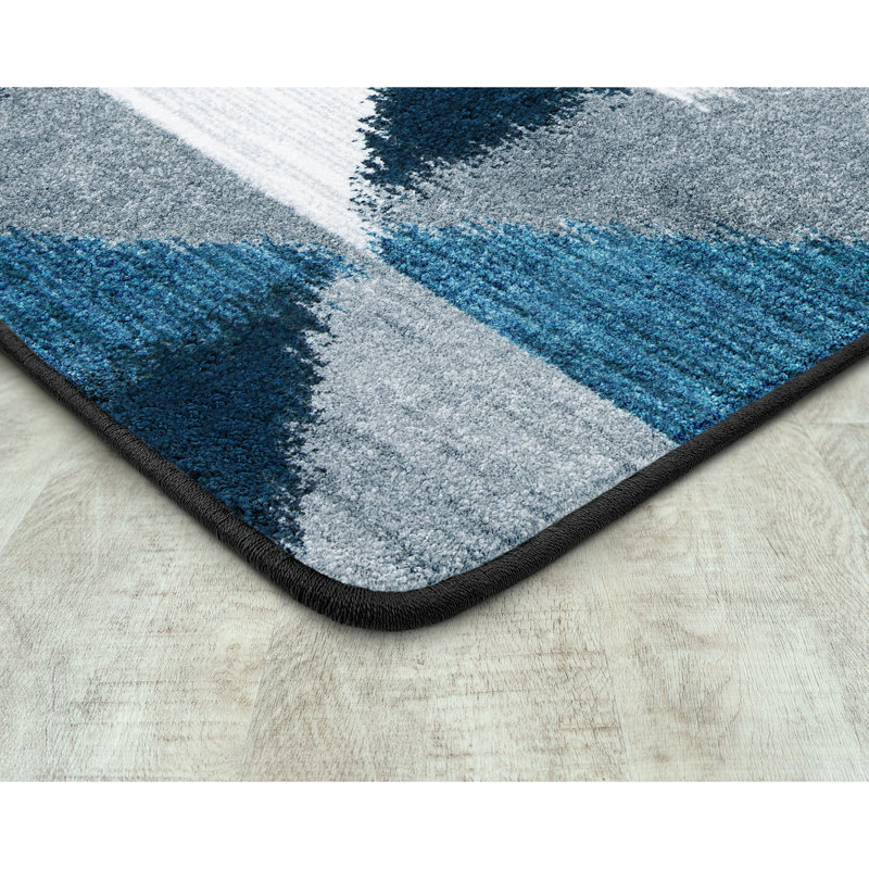 First Take Stellium Lapis Area Rug, Rectangle 5'4" x 7'8"