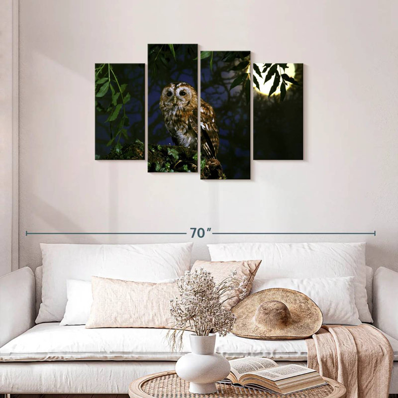 Brampt Tawny Owl, 27"H x 43"W