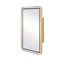 Armoire à pharmacie rectangulaire avec miroir et miroir de salle de bain-1375559347