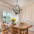 Isavela 20.47''W 6 - Light Dimmable Candle Style Globe Chandelier