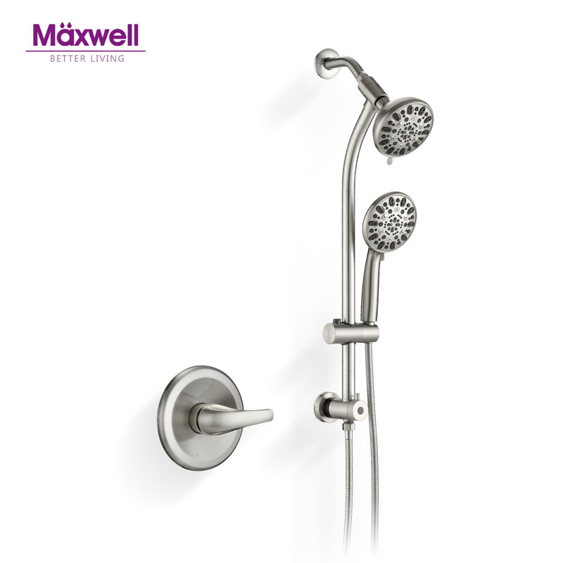 All-In-One Kit with Rough in-Valve, Brushed Nickel