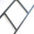 Kenta 3 Layer Ceiling Mount Shelf Bracket