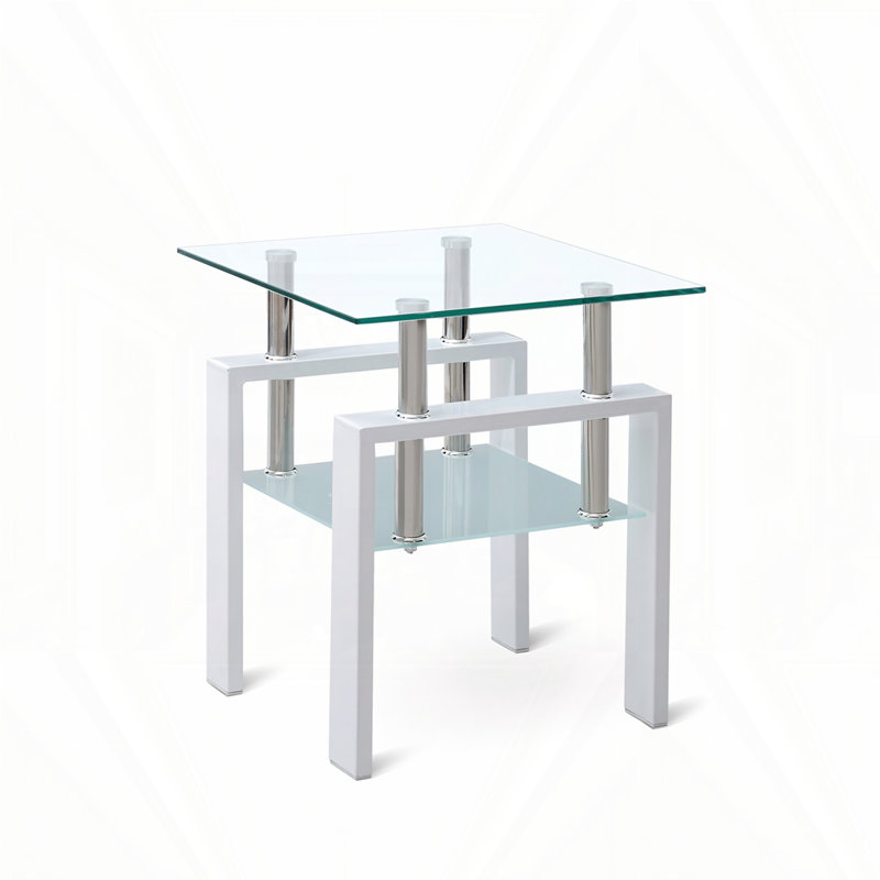 2-Layers Small Table with Storage