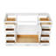 Base de meuble-lavabo simple Panchuri 60 seulement-1226942531