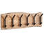 Birchfield Solid Wood Wall 6 - Hook Wall Mounted Coat Rack