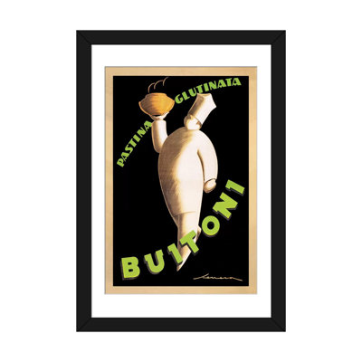 « buitoni, 1928 » par federico seneca, impression sur toile