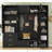 (Black) American Style 4-in-1 Hall Tree with Padded Bench 4 Hooks and Adjustable Storage Shelves-710069603