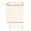 La Terrazza Nightstand, Large - Creamy Pearl