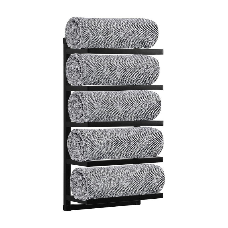 Bargale 5 Wall Mounted Required Towel Stand
