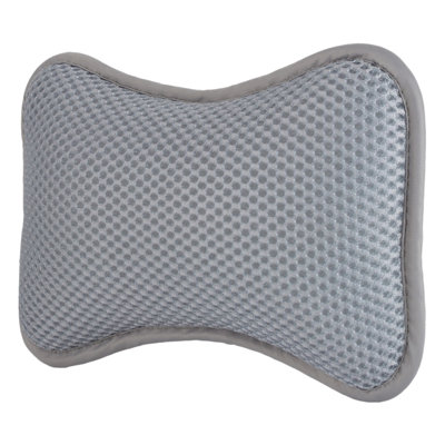 Oreiller en maille 3D gris Zielinski 11 po x 8 po