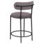 Ensemble de 2 chaises de comptoir rembourrées Boucle-125536619