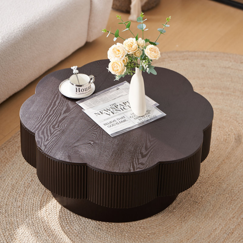 Table basse 31,50 ", Marron foncé