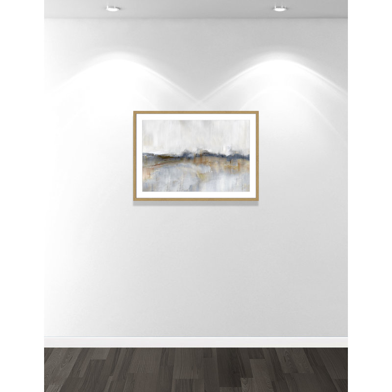 Autumnal Tide par - impression, H 25,5 po x l 35,5 po x P 0,75 po, Encadré naturel