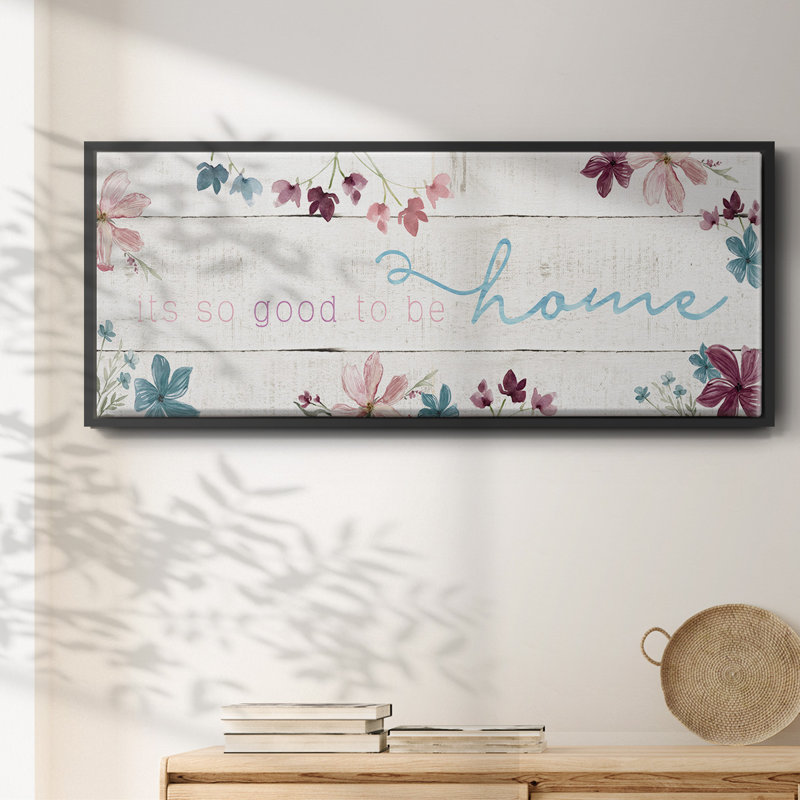Good To Be Home - Toile encadrée
