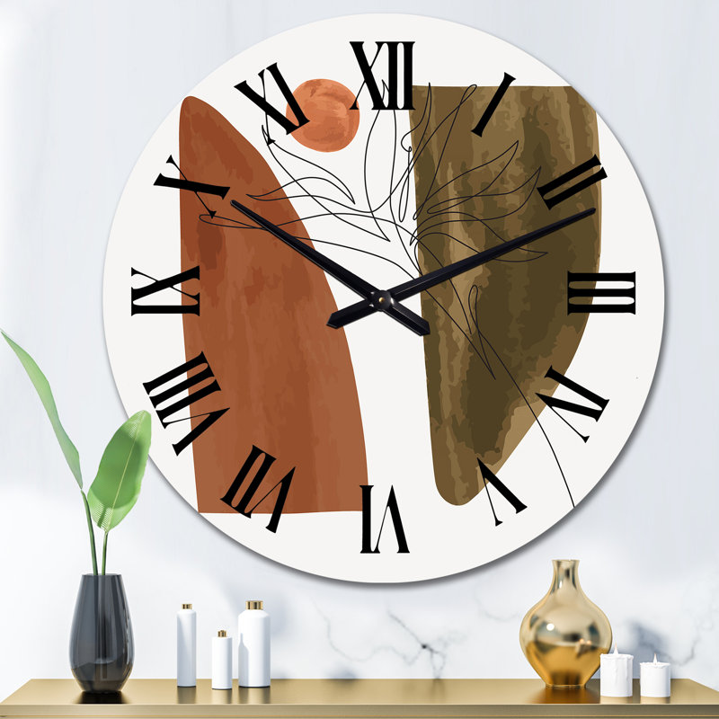 Horloge murale surdimensionnée, Grand