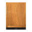 XO 24 inch Solid Panel Overlay 46 Bottle Dual-Zone Built-in Wine Refrigerator-1826454124