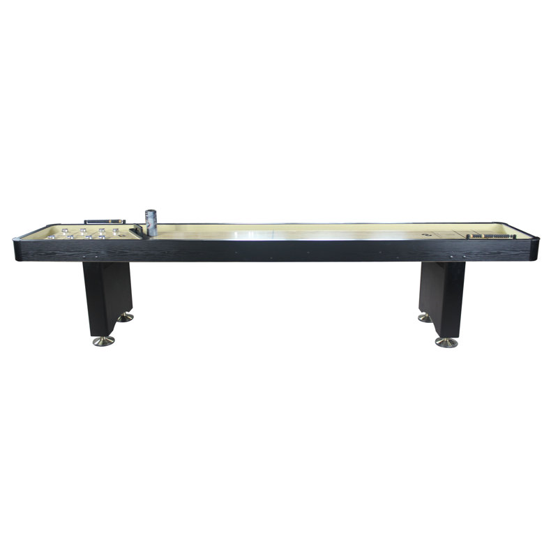 Woodbridge Playcraft Shuffleboard Table, 9', Black