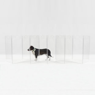 Barrière haute pour animaux Zig Zag