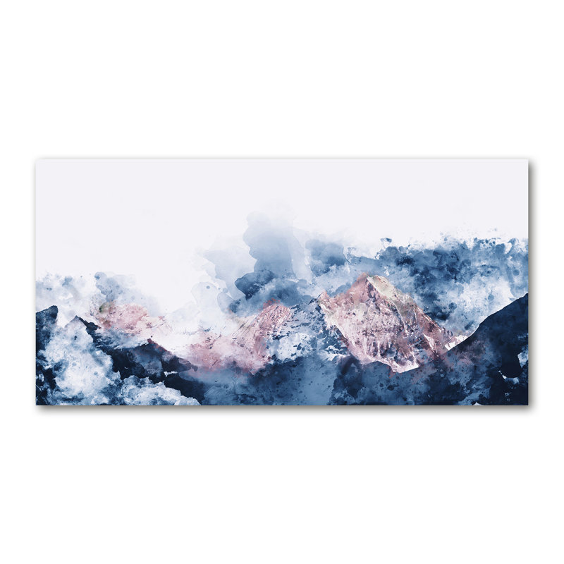 Mountain Range - No Frame Print on Canvas