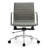 Modern Office Desk Chair | PU Leather Ribbed Back | Adjustable Height-755031124-786233394