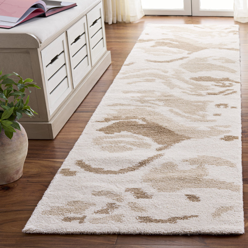 Harvest 120 Hand Tufted Wool Abstract Rug, Runner 2'3" x 9'