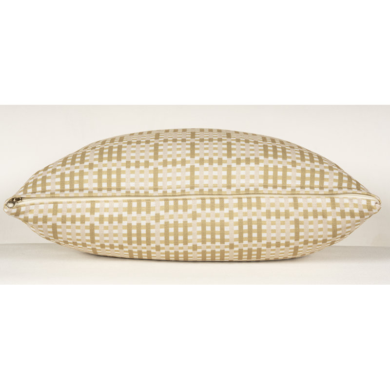 Coussin Pixel, Géométrique beige