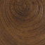 Table de bout d'extérieur en bois pour patio Patti, finition grain de bois, ensemble de 1