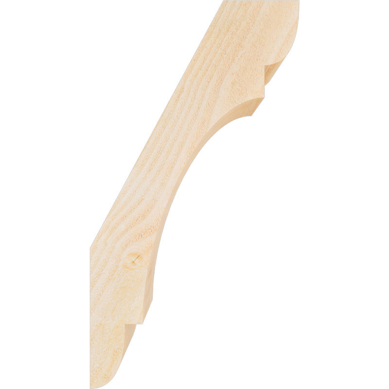 Attelle de genou olympique, Sapin de Douglas, H 26 po x l 6 po x P 14 po, Sciage brut