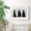 Noir et bling I - peinture encadrée-292251393-292251394-292388892