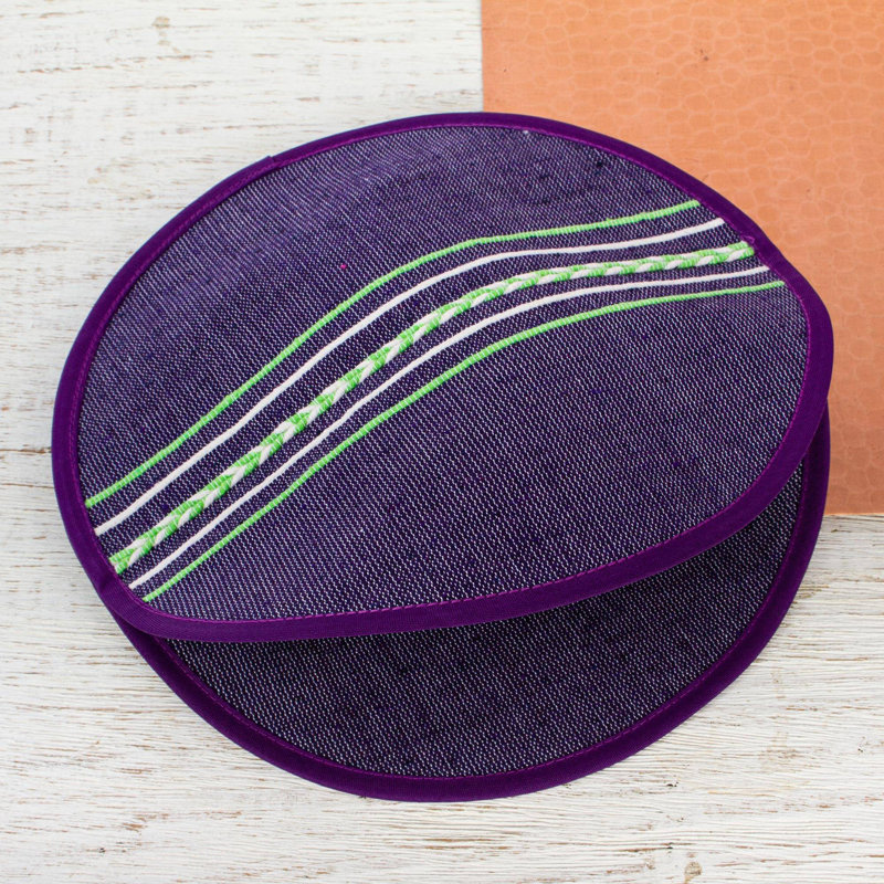 Porte-tortilla en coton