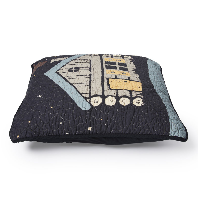  Coussin décoratif en coton Moonlit Cabin