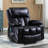Recliner Chair  For Living Room With Rocking Function And Side Pocket