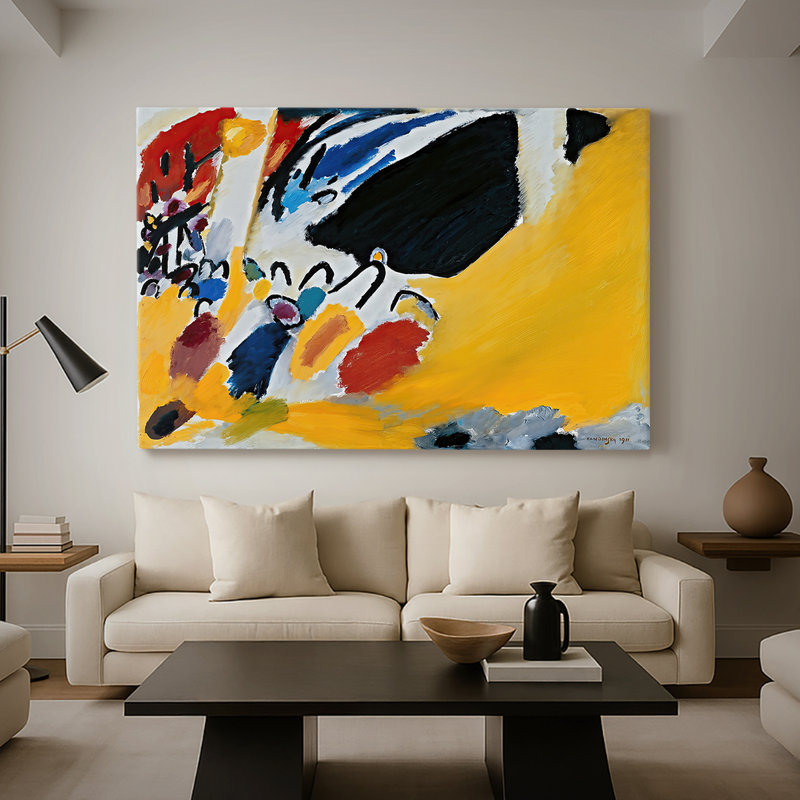 Impression III (concert) - Wassily Kandinsky - Toile tendue avec châssis - 1970, 32 x 48