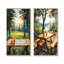 Table de camping The Morning I - Collection d'art sur toile "Food & Beverage" 2 panneaux-693711171-693711168