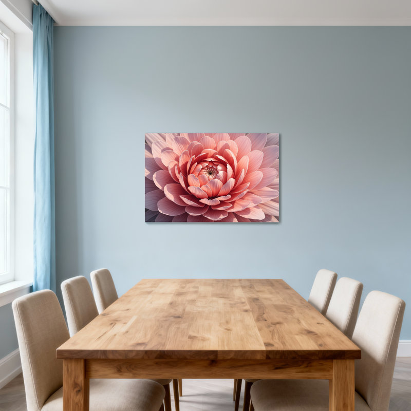 Plantes et fleurs fleur de lotus rose gros plan, H 28 po x l 40 po