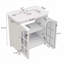 Meuble-lavabo de ferme 31 po avec lavabo en céramique-555673152