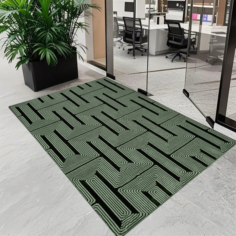 Large Shaggy Rugs Non Slip Living Room Hallway Fluffy Bedroom Carpet Mats, Rectangle 60 x 110 cm