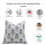  Housse de coussin en coton Floral-121521639