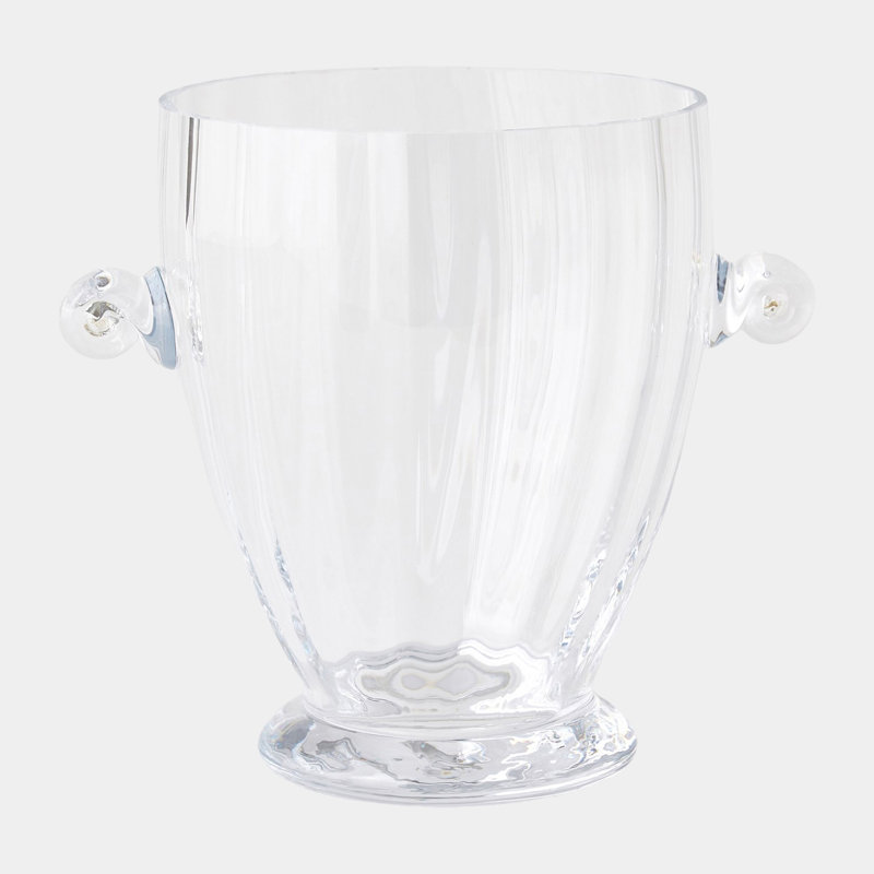 Rolled Handle Ice Bucket-Sm, 10"H x 8"W x 8"D