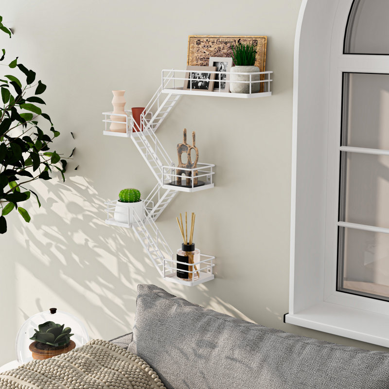 Étagère Fire Escape, Blanc