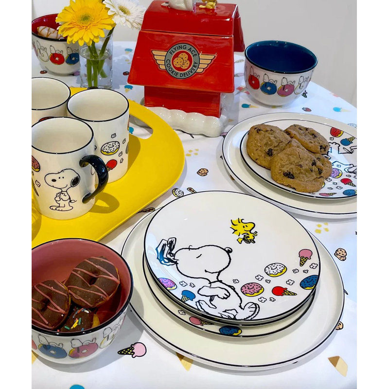 Chef Snoopy 12 Piece Dessert Set