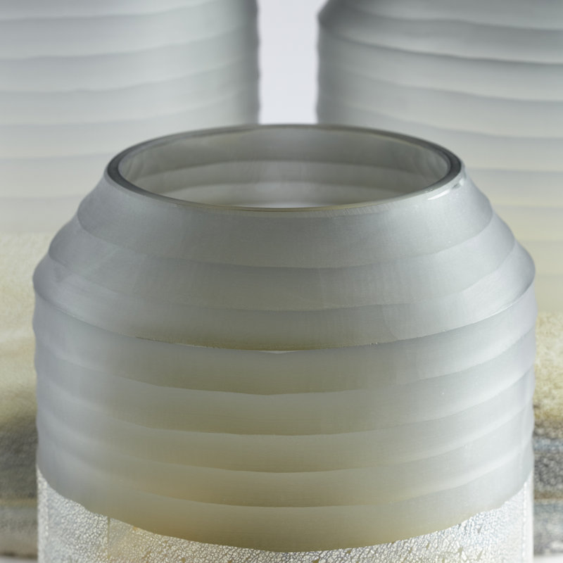 Alchemy Glass Table Vase, 11" H x 7.75" W x 7.75" D