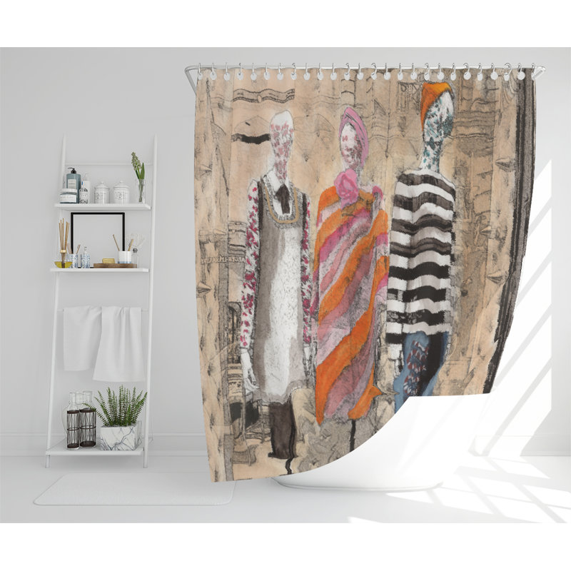 Mifley Polyester Shower Curtain Set