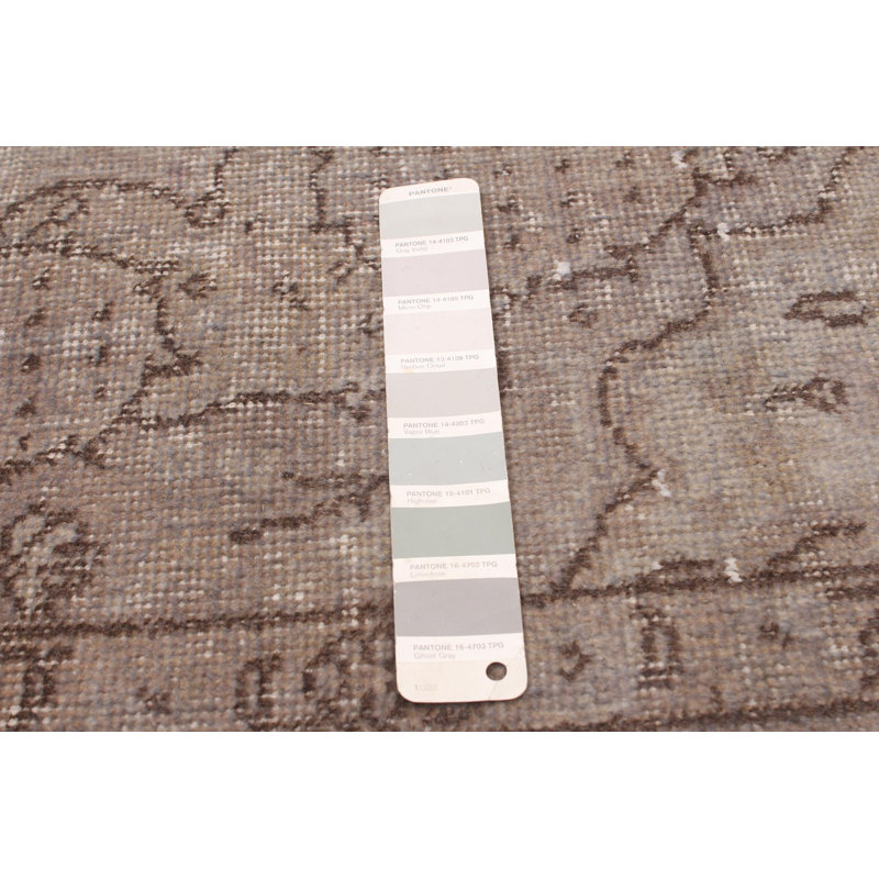 Tapis gris à transition de couleur 5 pi 7 po x 9 pi 4 po