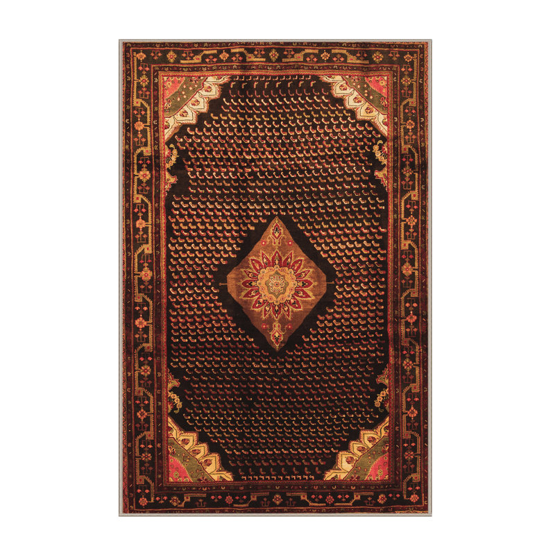 Milvin Performance Chenille Oriental Indoor Rug, Rectangle 2' x 3'
