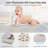 79x71 Foldable Baby Play Mat For Floor, Extra Large Non-toxic Tummy Time And Crawling Playmat, Thick Foam Play Mat For Baby, Reversible Portable Babies Floor Mats For Infant, Toddler-119696908