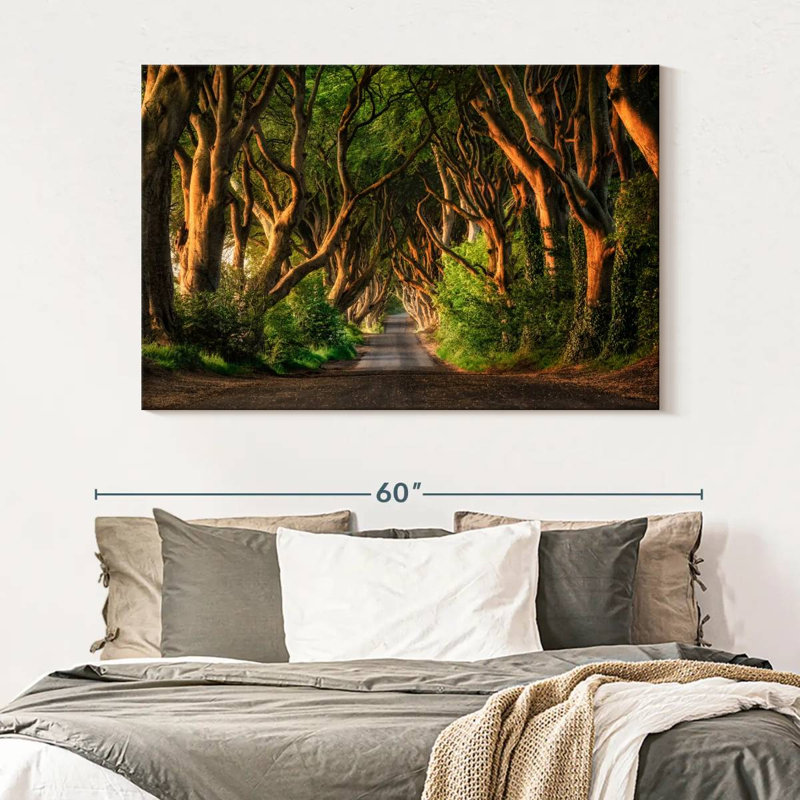 Kavia, forêt de haies sombres Ballymoney, H 34 po x l 51 po
