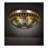 Salcombe Glass Flush Mount