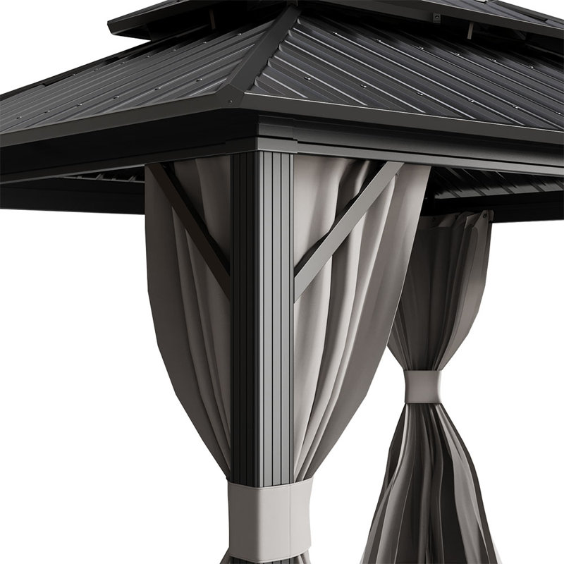 All-Weather Hardtop Gazebo: Durable, Versatile, and Easy to Assemble