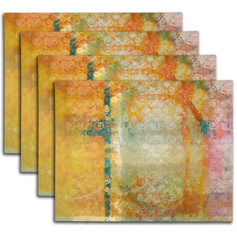 Napperon abstrait en polyester